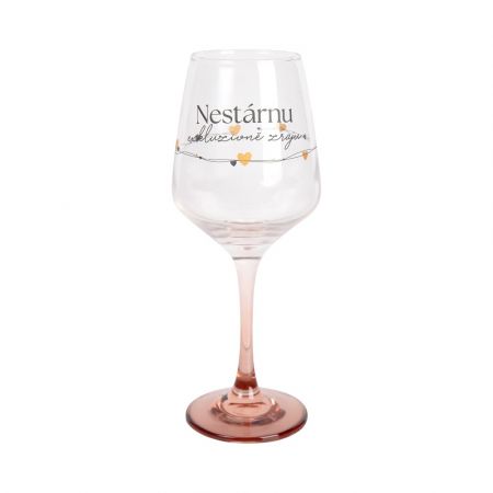 ALBI Sklenice na víno 330 ml - Nestárnu