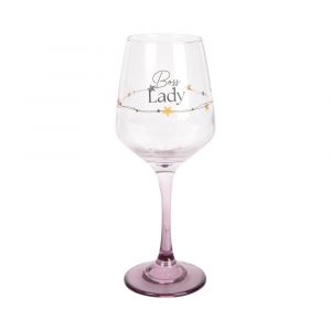 ALBI Sklenice na víno 330 ml - Boss Lady
