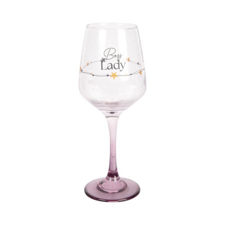 ALBI Sklenice na víno 330 ml - Boss Lady