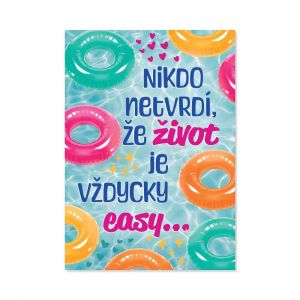 ALBI Hrací přání k narozeninám - Nafukovací kruhy