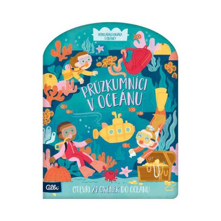 ALBI Leporelo s okénky - Průzkumníci v oceánu