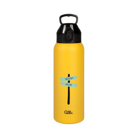 ALBI Žlutá termoláhev 680 ml - Rozcestník