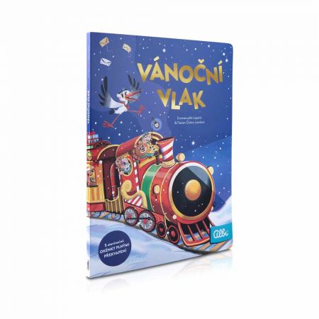 ALBI Dětská kniha - Vánoční vlak