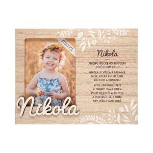 ALBI Fotorámeček se jménem - Nikola