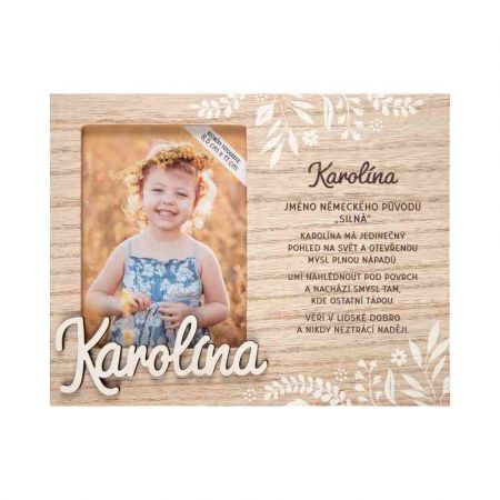 ALBI Fotorámeček se jménem - Karolína