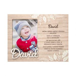 ALBI Fotorámeček se jménem - David