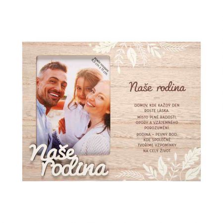 ALBI Fotorámeček se jménem - Naše rodina