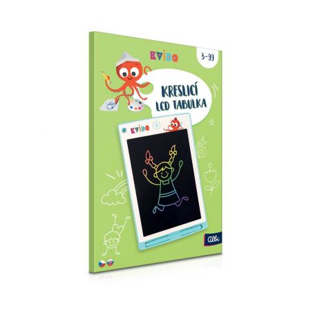 ALBI Kvído - Zelená kreslicí LCD tabulka