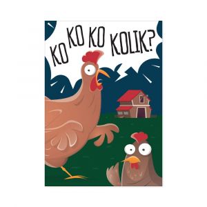 ALBI Hrací a pohyblivé přání k narozeninám - Kohout