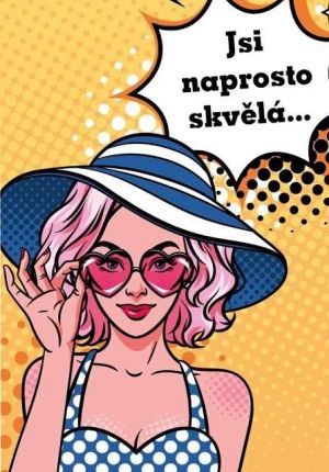 ALBI Hrací přání k narozeninám - Jsi naprosto skvělá