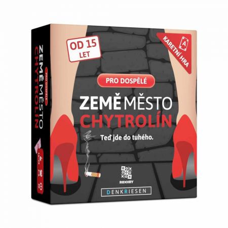 ALBI Země město chytrolín: Pro dospělé - karetní hra
