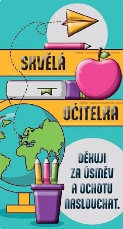 ALBI 3D mléčná čokoláda - Skvělá učitelka