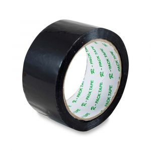 Barevná samolepicí páska Reas Pack, 48 mm x 66 m - černá