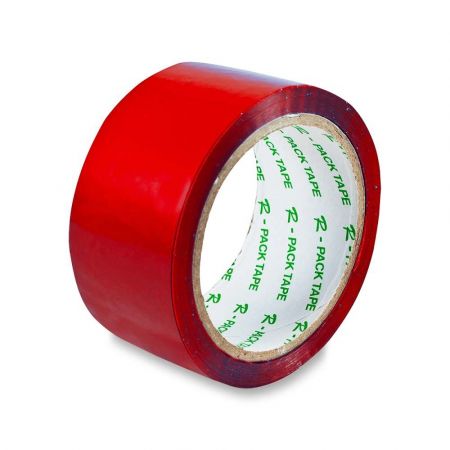 Barevná samolepicí páska Reas Pack, 48 mm x 66 m - červená