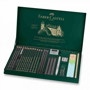 Grafitová tužka Faber-Castell Pitt Monochrome Graphite - sada 26 kusů