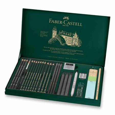Grafitová tužka Faber-Castell Pitt Monochrome Graphite - sada 26 kusů