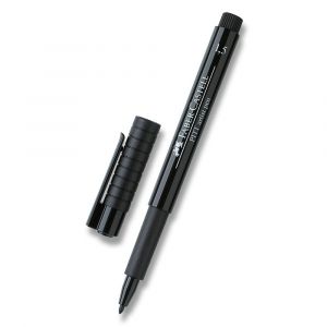 Popisovač Faber-Castell Pitt Artist Pen - 1,5 mm, černý