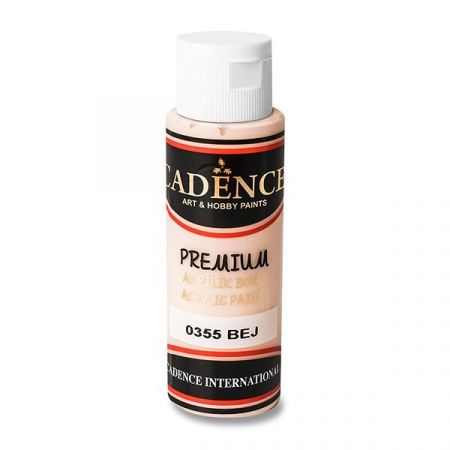 Akrylová barva Cadence Premium, 70 ml - béžová