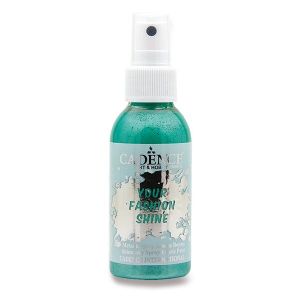 Barvy na textil Cadence Your Fashion Shine, 100 ml - smaragdová
