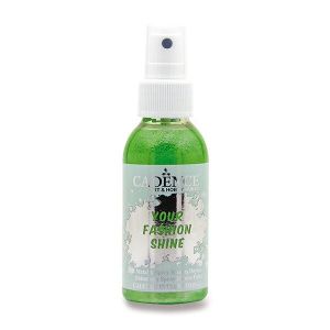 Barvy na textil Cadence Your Fashion Shine, 100 ml - zelená