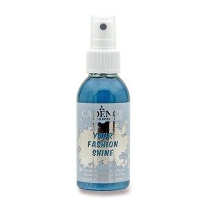 Barvy na textil Cadence Your Fashion Shine, 100 ml - petrolejová