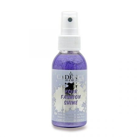 Barvy na textil Cadence Your Fashion Shine, 100 ml - fialová