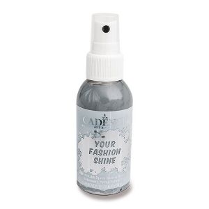 Barvy na textil Cadence Your Fashion Shine, 100 ml - šedá