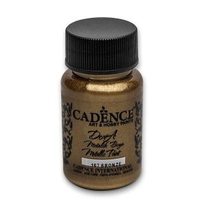 Akrylová barva Cadence Dora Metallic, 50 ml - bronzová