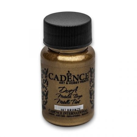 Akrylová barva Cadence Dora Metallic, 50 ml - bronzová