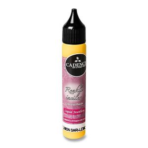 Tekuté perly Cadence, 25 ml - žlutá