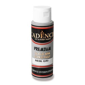 Akrylová barva Cadence Premium, 70 ml - šedá