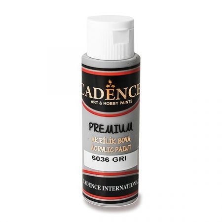 Akrylová barva Cadence Premium, 70 ml - šedá