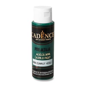 Akrylová barva Cadence Premium, 70 ml - smaragdová