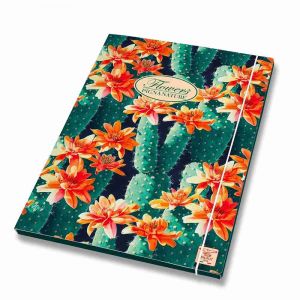 3chlopňové desky Pigna Nature Flowers - A4, mix motivů