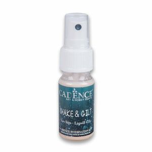 Textilní barva ve spreji Cadence, 25 ml - třpytivá zlatá
