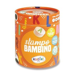 Razítka Aladine Stampo Bambino - Abeceda, 28 ks