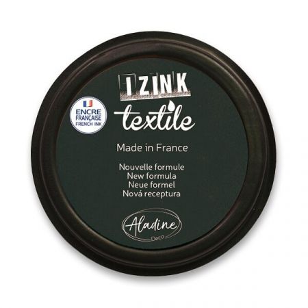 Razítkovací polštářek Izink Textile - černá