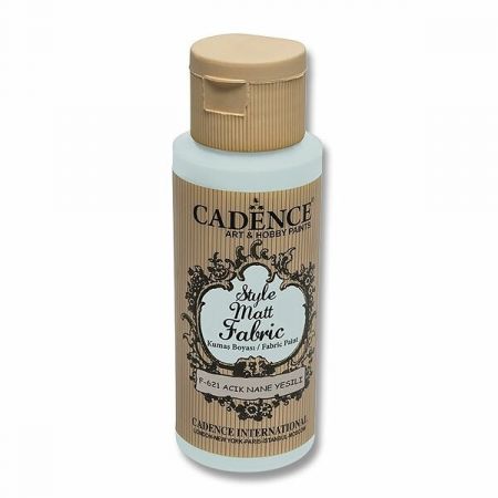 Barvy na textil Cadence Style Matt Fabric, 59 ml - sv. zelená