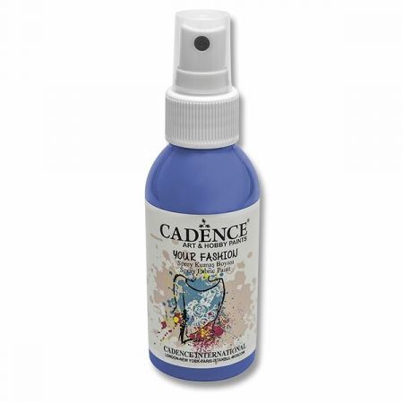 Barvy na textil Cadence Your Fashion, 100 ml - světle modrá