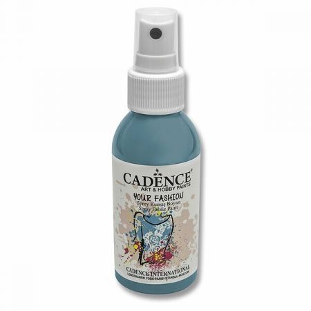 Barvy na textil Cadence Your Fashion, 100 ml - tyrkysová