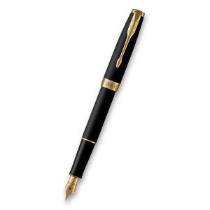 Plnicí pero Parker Sonnet Matte Black GT - hrot F