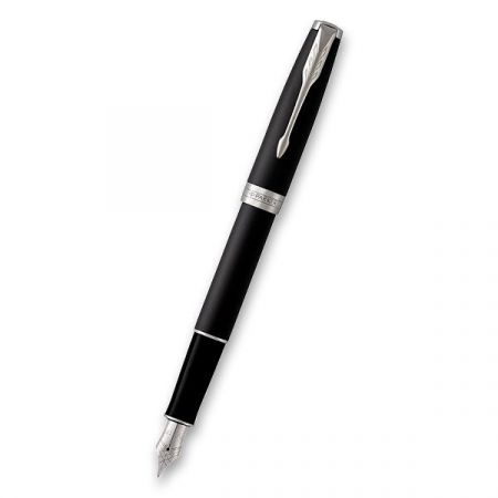 Plnicí pero Parker Sonnet Matte Black CT - hrot M