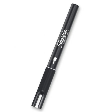 Akrylový popisovač Sharpie Acrylic Marker Brush - bílý