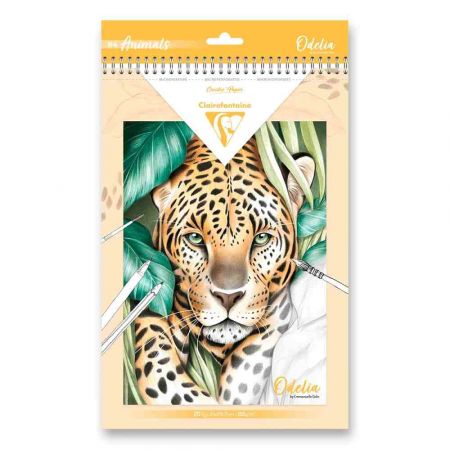 Omalovánky Clairefontaine Odelia Animals - A4, 20 listů