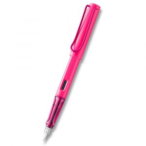 Plnicí pero LAMY safari neon pink - hrot F