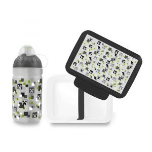 Set Zdravá lahev 0,5 l a Zdravá sváča - pixel head