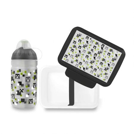 Set Zdravá lahev 0,5 l a Zdravá sváča - pixel head
