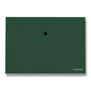 Spisovka s drukem Verde, A5 - zelená