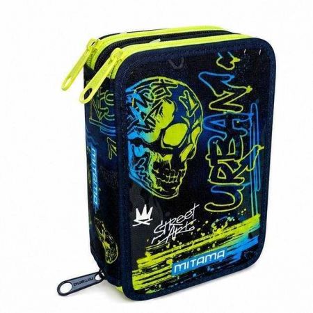 Penál plný "Triplo", Urban Evo, třípatrový, na zip, MITAMA 64973