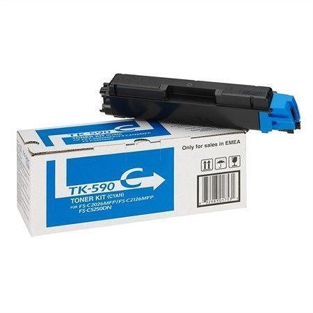 Toner pro "FS C2026, 2126" tiskárny, KYOCERA Cyan, 5 tis.stran